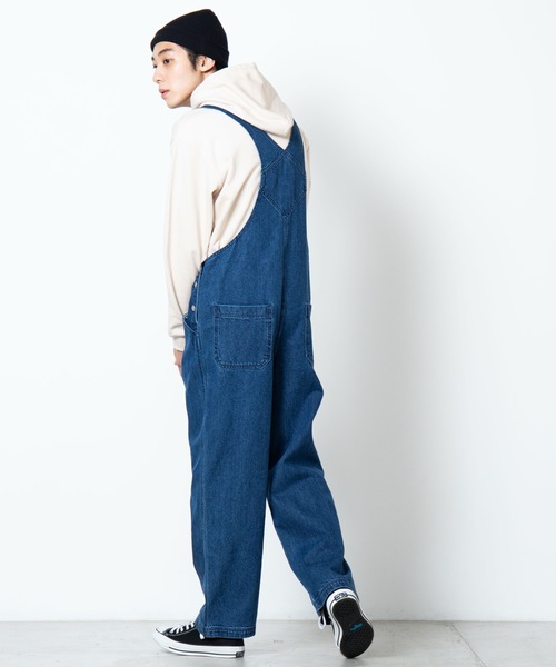WEGO（ウィゴー）の「WEGO/デニムオーバーオール（サロペット/オーバーオール・メンズ・スカイブルー/コバルトブルー・MEDIUM/LARGE）」の18枚目の写真