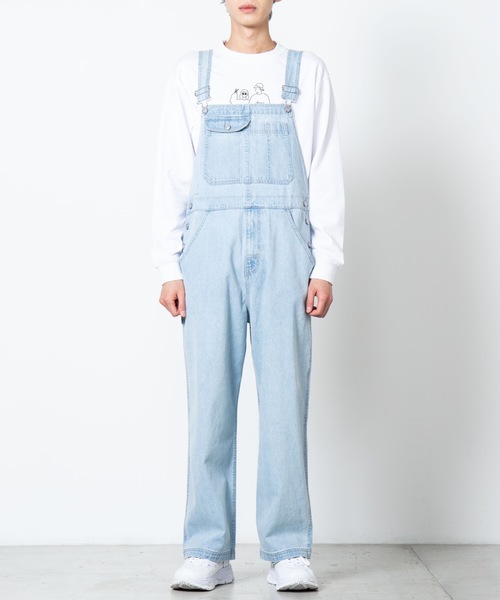 WEGO（ウィゴー）の「WEGO/デニムオーバーオール（サロペット/オーバーオール・メンズ・スカイブルー/コバルトブルー・MEDIUM/LARGE）」の19枚目の写真