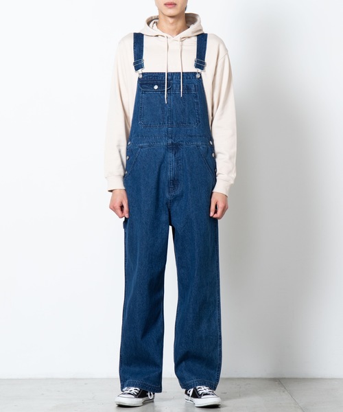 WEGO（ウィゴー）の「WEGO/デニムオーバーオール（サロペット/オーバーオール・メンズ・スカイブルー/コバルトブルー・MEDIUM/LARGE）」の20枚目の写真