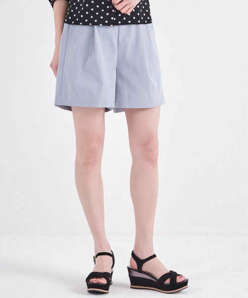 CONSCIOUS DAY（コンシャスデイ）の「ベルト付きキュロットパンツ/CD0019（その他パンツ・レディース・ベージュ/オレンジ/ブルー・ﾌﾘ-）」の2枚目の写真