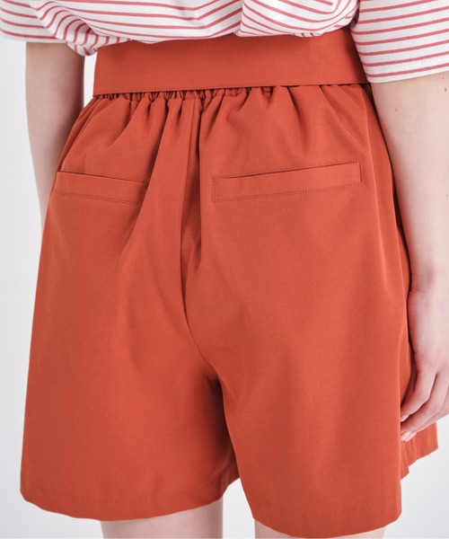 CONSCIOUS DAY（コンシャスデイ）の「ベルト付きキュロットパンツ/CD0019（その他パンツ・レディース・ベージュ/オレンジ/ブルー・ﾌﾘ-）」の4枚目の写真