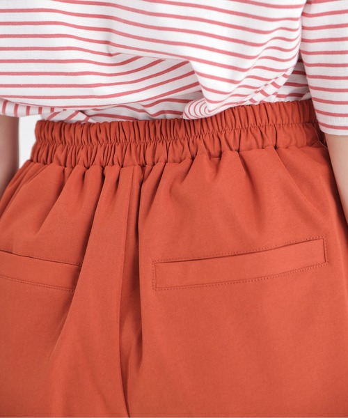 CONSCIOUS DAY（コンシャスデイ）の「ベルト付きキュロットパンツ/CD0019（その他パンツ・レディース・ベージュ/オレンジ/ブルー・ﾌﾘ-）」の6枚目の写真