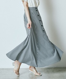 WEGO | WEGO/ギンガムチェックマーメイドスカート(スカート)