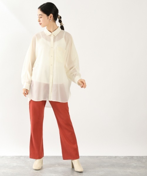 LOWRYS FARM（ローリーズファーム）の「シアードルマンシャツLS