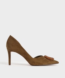 CHARLES & KEITH | テクスチャードエンベリッシュド パンプス / Textured Embellished Pumps(パンプス)