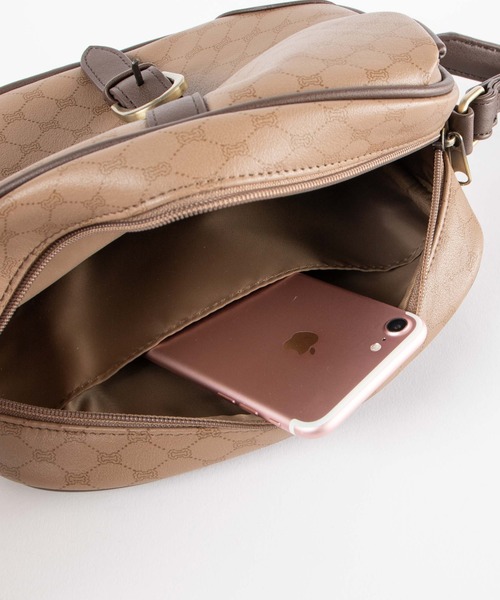 WEGO(ウィゴー)の「WEGO/レトロショルダーバッグ(ショルダーバッグ・メンズ・ブラック/ブラウン系その他/ベージュ系その他・FREE)」の9枚目の写真