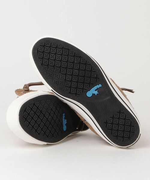 CONVERSE ALL STAR(コンバースオールスター)の「CONVERSE SUEDE ALL STAR 100 CENTERZIP HI (コンバース スエード オールスター)(スニーカー・レディース・ベージュ・28/24/29/24.5/26.5/25.5/26/25/23/27/27.5/23.5)」の3枚目の写真