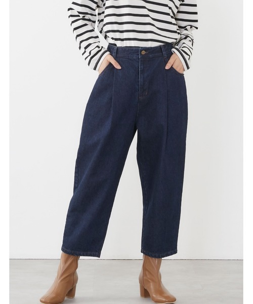 Dou Dou デニムベグトップパンツ sizeM38 Dou Dou デニムベグトップパンツ sizeM38