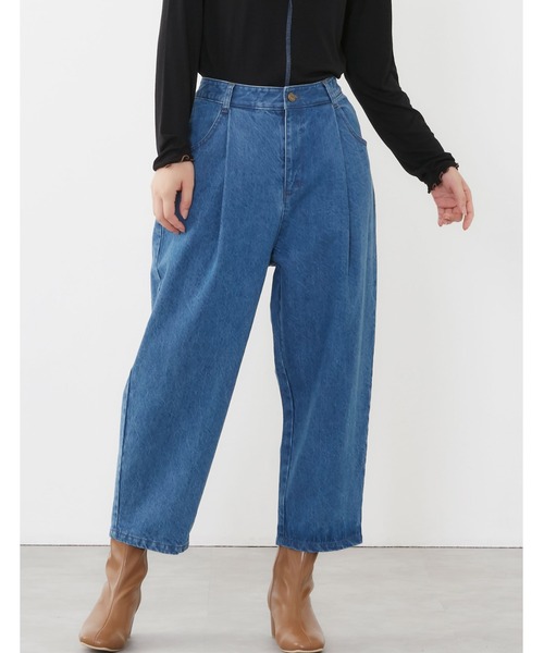 Dou Dou デニムベグトップパンツ sizeM38 Dou Dou デニムベグトップパンツ sizeM38