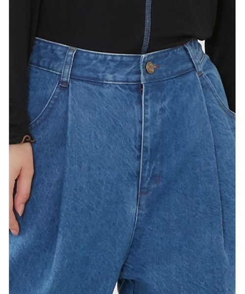 Dou Dou デニムベグトップパンツ sizeM38 Dou Dou デニムベグトップパンツ sizeM38