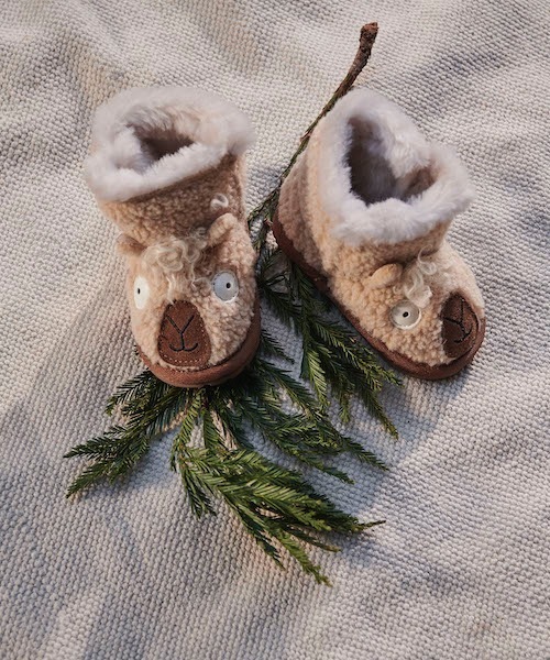 EMU Australia（エミューオーストラリア）の「Llama Walker（ブーツ・キッズ・ベージュ・6-12MONTH/12-18MONTH/18-24MONTH）」の5枚目の写真