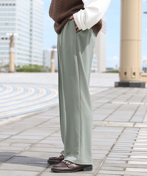 PairPair（ペアペア）の「カラバリ豊富！センタープレスイージーパンツ（その他パンツ・レディース・ブラック/ブラウン/グリーン/アイボリー/ライトパープル/ピンクベージュ・FREE）」の18枚目の写真