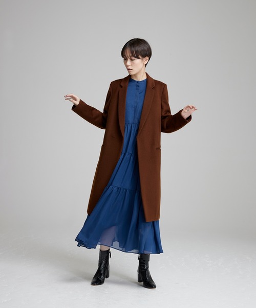 noise maker カシミア混チェスターコート ロングコート NOISE MAKER（ノイズメーカー）の「Cashmere chester coat