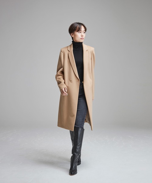NOISE MAKER（ノイズメーカー）の「Cashmere chester coat（チェスター