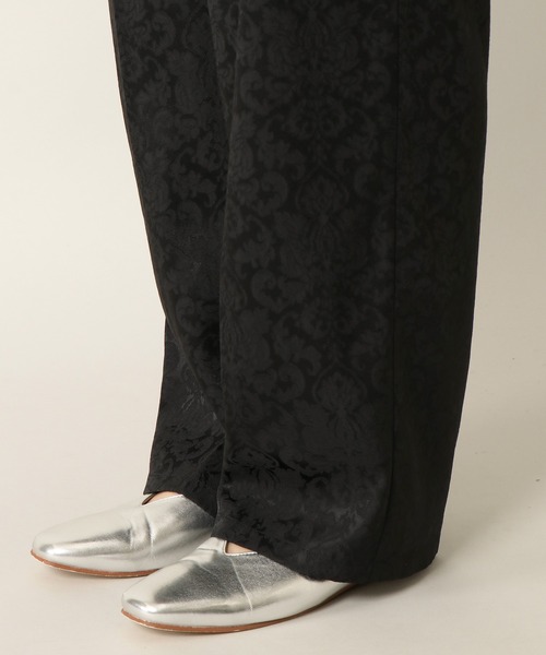 notch.（ノッチ）の「ジャカードサテンパンツ（その他パンツ・レディース・ブラック/グリーン・M）」の15枚目の写真