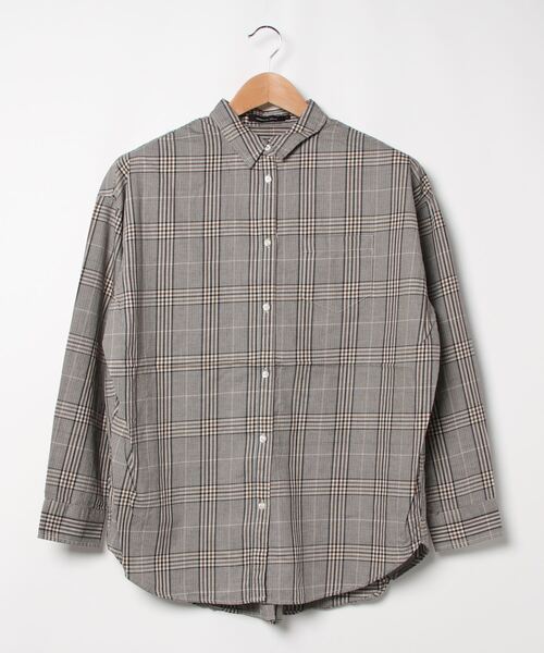 AMERICAN HOLIC（アメリカンホリック）の「バックタック綿ビエラシャツ　＊（シャツ/ブラウス・レディース・オフホワイト/ブルー系その他5/ネイビー/ベージュ/ホワイト系その他7/その他5/チェック/ピンクベージュ・L/M）」の15枚目の写真