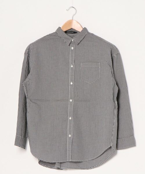 AMERICAN HOLIC（アメリカンホリック）の「バックタック綿ビエラシャツ　＊（シャツ/ブラウス・レディース・オフホワイト/ブルー系その他5/ネイビー/ベージュ/ホワイト系その他7/その他5/チェック/ピンクベージュ・L/M）」の16枚目の写真