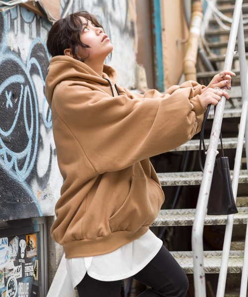 SpRay（スプレイ）の「裏起毛BIGパ－カ－（パーカー）」 - WEAR