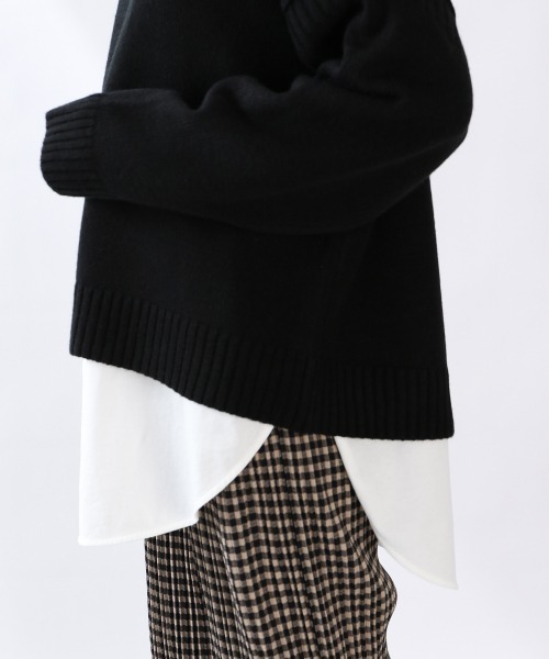 LOWRYS FARM（ローリーズファーム）の「ＢＦ＊ニットプルオーバー　923302（ニット/セーター・レディース・ベージュ/アイボリー/オレンジ/ブラック/パープル・FREE）」の19枚目の写真