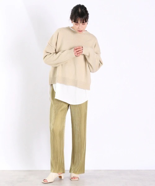 LOWRYS FARM（ローリーズファーム）の「ＢＦ＊ニットプルオーバー　923302（ニット/セーター・レディース・ベージュ/アイボリー/オレンジ/ブラック/パープル・FREE）」の22枚目の写真