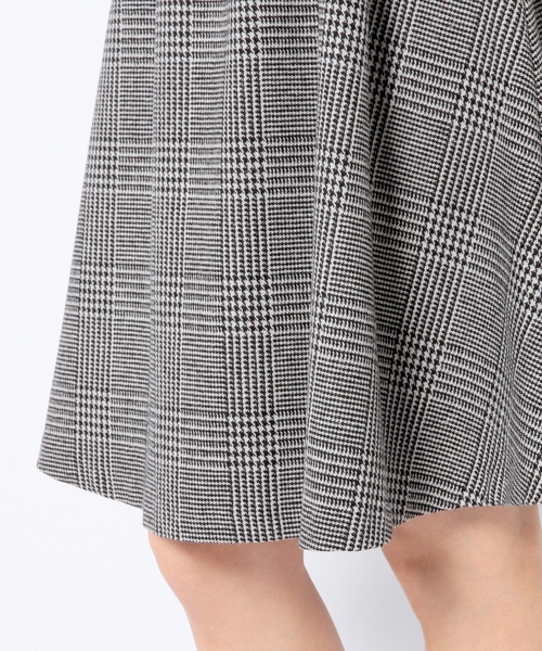 Another Edition(アナザーエディション)の「2WAYグレンチェックワンピース/AE 2WAY グレンCHK OP(ワンピース・レディース・ホワイト・フリ-)」の7枚目の写真