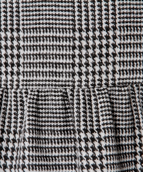 Another Edition(アナザーエディション)の「2WAYグレンチェックワンピース/AE 2WAY グレンCHK OP(ワンピース・レディース・ホワイト・フリ-)」の8枚目の写真