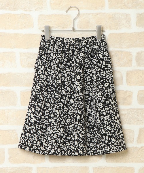 キッズ スカート スカート 花柄フレアスカート 1 150cm スカート Ikka イッカ のファッション