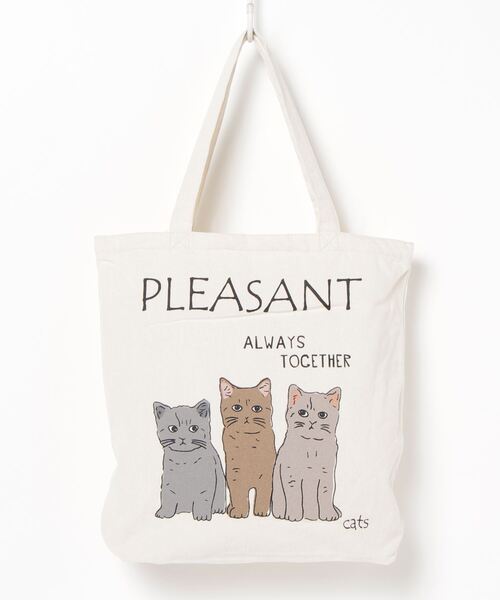 SFW（エスエフダブリュー）の「普段持ちに最適♪アニマルプリントキャンバストート（トートバッグ・レディース・A/B/C/D/E/F/G/H/J/K/L/I・FREE）」の6枚目の写真