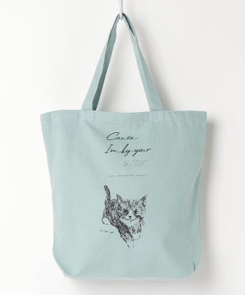 SFW（エスエフダブリュー）の「普段持ちに最適♪アニマルプリントキャンバストート（トートバッグ・レディース・A/B/C/D/E/F/G/H/J/K/L/I・FREE）」の9枚目の写真