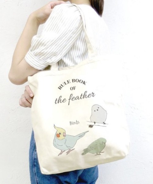 SFW（エスエフダブリュー）の「普段持ちに最適♪アニマルプリントキャンバストート（トートバッグ・レディース・A/B/C/D/E/F/G/H/J/K/L/I・FREE）」の2枚目の写真