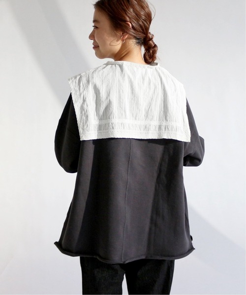 JOURNAL STANDARD - 【新品タグ付】コットンドビースクエアカラーレースブラウス JOURNAL STANDARD relume（ジャーナルスタンダード レリューム