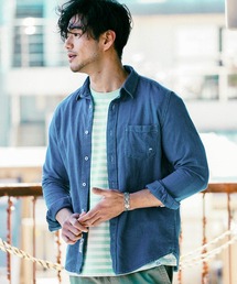 シャンブレーシャツ