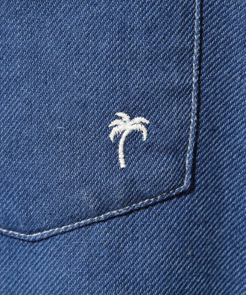 BAYFLOW(ベイフロー)の「シャンブレーシャツ(シャツ/ブラウス・メンズ・ホワイト/サックスブルー/インディゴブルー・MEDIUM/LARGE)」の19枚目の写真