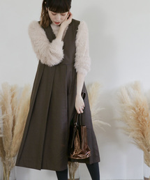 KBF | サロペットスカート(ジャンパースカート)