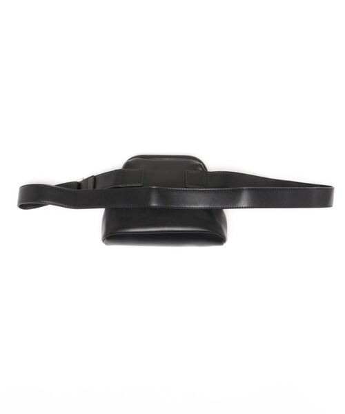 DONOBAN（ドノバン）の「PUレザーがま口ベルトバッグ [E]（ショルダーバッグ・レディース・グリーン系その他/ブラック/ホワイト・ONESIZE）」の6枚目の写真