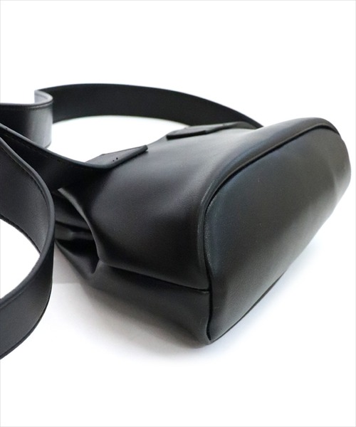 DONOBAN（ドノバン）の「PUレザーがま口ベルトバッグ [E]（ショルダーバッグ・レディース・グリーン系その他/ブラック/ホワイト・ONESIZE）」の16枚目の写真