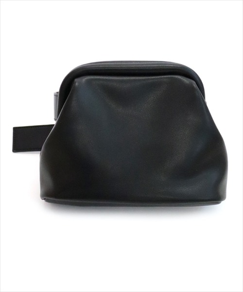 DONOBAN（ドノバン）の「PUレザーがま口ベルトバッグ [E]（ショルダーバッグ・レディース・グリーン系その他/ブラック/ホワイト・ONESIZE）」の22枚目の写真