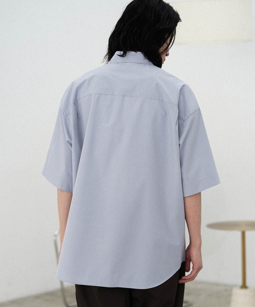 MICRO SPAN BASIC WIDE H/S SHIRT（シャツ/ブラウス）｜WYM LIDNM