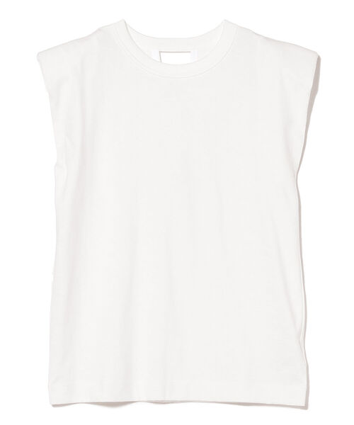 Ray BEAMS(レイビームス)の「Ray BEAMS / ショルダー パッド フレンチ スリーブ Tシャツ(Tシャツ/カットソー・レディース・ホワイト/ブラック/ミント・ONE SIZE)」の7枚目の写真