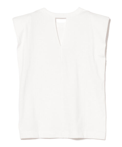 Ray BEAMS(レイビームス)の「Ray BEAMS / ショルダー パッド フレンチ スリーブ Tシャツ(Tシャツ/カットソー・レディース・ホワイト/ブラック/ミント・ONE SIZE)」の8枚目の写真