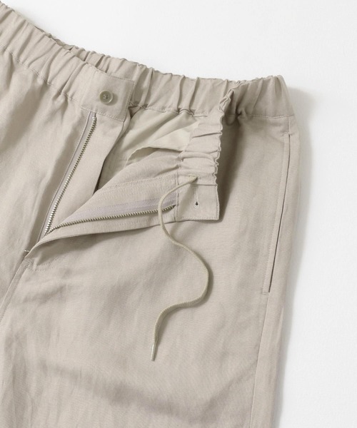 URBAN RESEARCH（アーバンリサーチ）の「UR TECH+抗菌 高機能リネンレーヨン イージーパンツ（その他パンツ・メンズ・グレー系その他/チャコールグレー/ブルー系その他・MEDIUM/LARGE）」の5枚目の写真