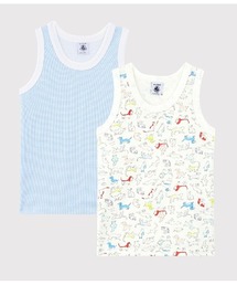 プリントタンクトップ２枚組