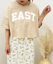 【apres jour clair】カレッジロゴTシャツ【ZOZOTOWN限定アイテム】