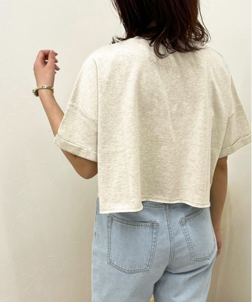 apres jour clair（アプレジュールクレア）の「【apres jour clair】カレッジロゴTシャツ【ZOZOTOWN限定アイテム】（Tシャツ/カットソー・レディース・アイボリー/オフホワイト/その他/ベージュ・X-LARGE/フリー）」の11枚目の写真