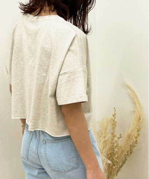 apres jour clair（アプレジュールクレア）の「【apres jour clair】カレッジロゴTシャツ【ZOZOTOWN限定アイテム】（Tシャツ/カットソー・レディース・アイボリー/オフホワイト/その他/ベージュ・X-LARGE/フリー）」の12枚目の写真