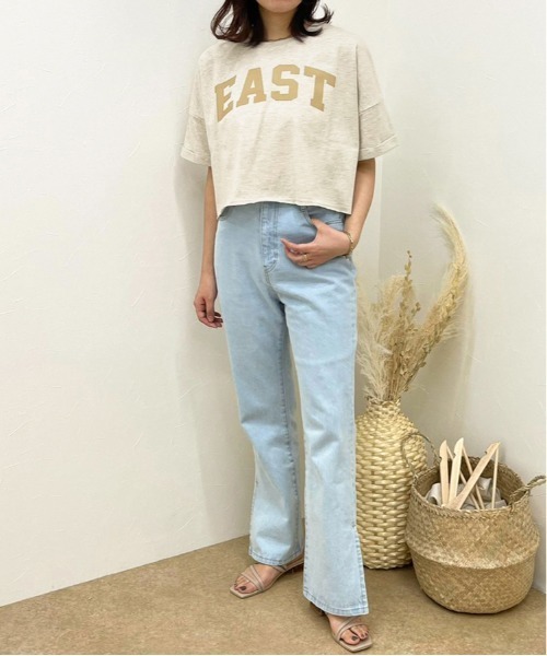 apres jour clair（アプレジュールクレア）の「【apres jour clair】カレッジロゴTシャツ【ZOZOTOWN限定アイテム】（Tシャツ/カットソー・レディース・アイボリー/オフホワイト/その他/ベージュ・X-LARGE/フリー）」の13枚目の写真