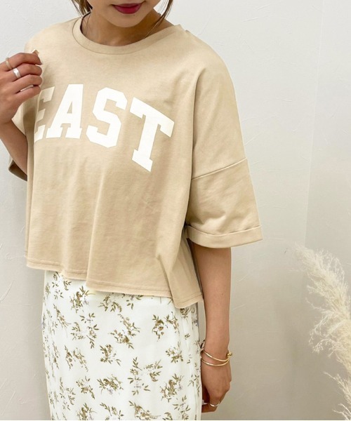 apres jour clair（アプレジュールクレア）の「【apres jour clair】カレッジロゴTシャツ【ZOZOTOWN限定アイテム】（Tシャツ/カットソー・レディース・アイボリー/オフホワイト/その他/ベージュ・X-LARGE/フリー）」の22枚目の写真