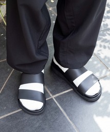 WEGO/PUダブルベルトサンダル