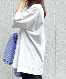 HER CLOSET | 【HERCLOSET】ヘビーウェイトコットンビッグシルエットTシャツ(Tシャツ/カットソー)