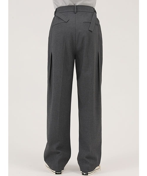MASONPRINCE(メイソンプリンス)の「【MASONPRINCE】Adjustable waist casual tuck slacks SK2030(スラックス・メンズ・ブラック/グレー・XL/L/M/S)」の9枚目の写真